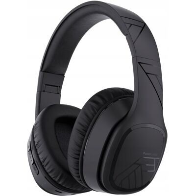 Inny producent Słuchawki Bluetooth PowerLocus P7 Black Over-Ear Mikrofon AUX BT 50h Inny producent Słuchawki Bluetooth PowerLocus P7 Black Over-Ear Mikrofon AUX BT 50h