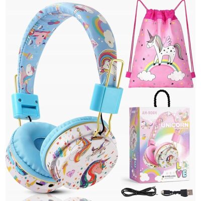 Inny producent SŁUCHAWKI DLA DZIECI BEZPRZEWODOWE PRZEWODOWE BLUETOOTH SKŁADANE MIKROFON Inny producent SŁUCHAWKI DLA DZIECI BEZPRZEWODOWE PRZEWODOWE BLUETOOTH SKŁADANE MIKROFON