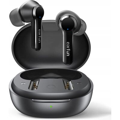 Słuchawki dokanałowe Earfun Air Pro 2 ANC czarne Słuchawki dokanałowe Earfun Air Pro 2 ANC czarne