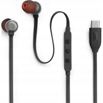 Słuchawki Dokanałowe Jbl T310c Czarne Słuchawki Dokanałowe Jbl T310c Czarne