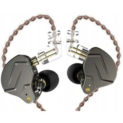 Słuchawki In-Ear KZ ZSN Pro Szare - Słuchawki Słuchawki In-Ear KZ ZSN Pro Szare - Słuchawki