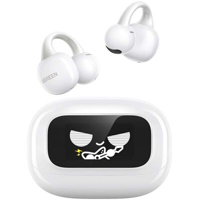 Słuchawki Dokanałowe Tws Ugreen Clipbuds Ws208 (Białe) Słuchawki Dokanałowe Tws Ugreen Clipbuds Ws208 (Białe)
