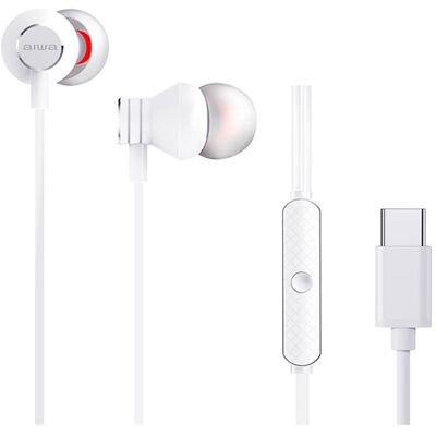 Słuchawki Douszne AIWA ESTM-50USB-C/WT Białe Słuchawki Douszne AIWA ESTM-50USB-C/WT Białe