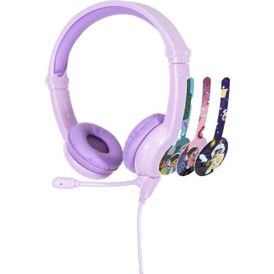 Onanoff Buddyphones Galaxy - Fuksja - Słuchawki z Mikrofonem - On-Ear - Kableowe - 3,5mm Jack - Dzieci Onanoff Buddyphones Galaxy - Fuksja - Słuchawki z Mikrofonem - On-Ear - Kableowe - 3,5mm Jack - Dzieci
