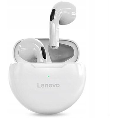 IBM Słuchawki Lenovo Ht38 Douszne Bezprzewodowe Bluetooth 5.0 Sportowe Białe IBM Słuchawki Lenovo Ht38 Douszne Bezprzewodowe Bluetooth 5.0 Sportowe Białe