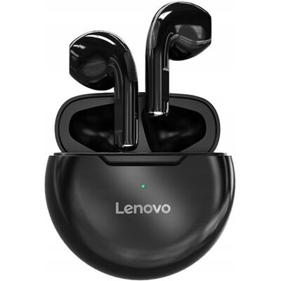 IBM Słuchawki Lenovo Ht38 Douszne Bezprzewodowe Bluetooth 5.0 Sportowe Czarne IBM Słuchawki Lenovo Ht38 Douszne Bezprzewodowe Bluetooth 5.0 Sportowe Czarne