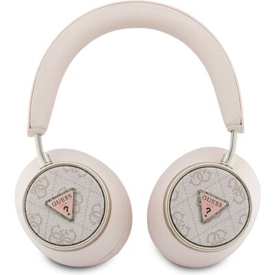 Słuchawki nauszne Guess 4G Triangle Logo Bluetooth ENC różowy Słuchawki nauszne Guess 4G Triangle Logo Bluetooth ENC różowy