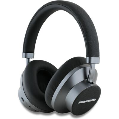 Słuchawki nauszne Karl Lagerfeld Saffiano Elongated Bluetooth ANC czarny Słuchawki nauszne Karl Lagerfeld Saffiano Elongated Bluetooth ANC czarny