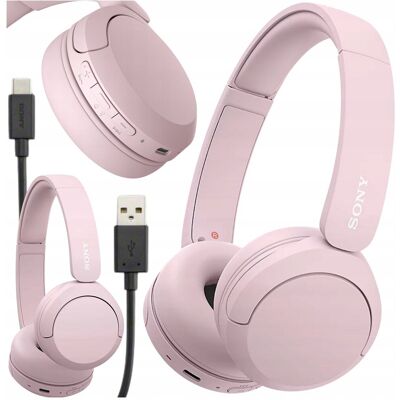 SŁUCHAWKI NAUSZNE SONY BLUETOOTH RÓŻOWY 50H DSEE MIKROFON ASYSTENT GŁOSOWY SŁUCHAWKI NAUSZNE SONY BLUETOOTH RÓŻOWY 50H DSEE MIKROFON ASYSTENT GŁOSOWY