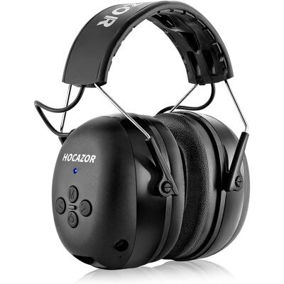 Inny producent Słuchawki Ochronne Bluetooth Wyciszające z Redukcją Hałasu Wygodne Czarne Inny producent Słuchawki Ochronne Bluetooth Wyciszające z Redukcją Hałasu Wygodne Czarne