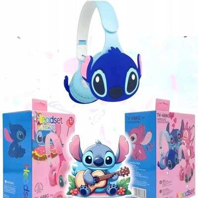 Microsoft Słuchawki Stitch niebieski Bluetooth prezent dla dziecka Lilo i Stitch Microsoft Słuchawki Stitch niebieski Bluetooth prezent dla dziecka Lilo i Stitch