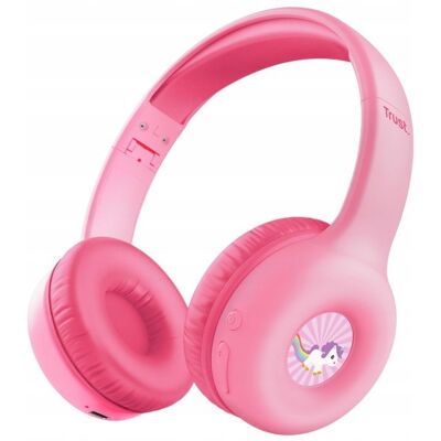 Słuchawki Trust Nouna Wireless Kids Pink Słuchawki Trust Nouna Wireless Kids Pink