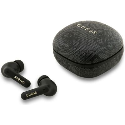 Słuchawki Tws Enc Guess 4g Classic Metal Logo Czarny Słuchawki Tws Enc Guess 4g Classic Metal Logo Czarny