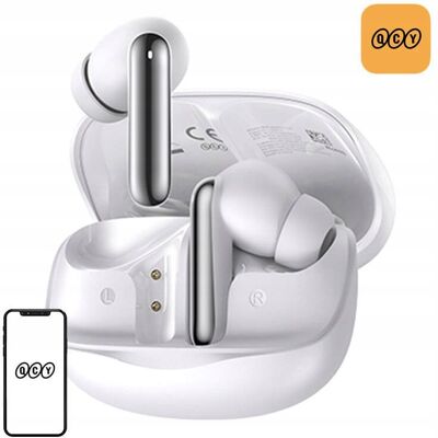 Słuchawki TWS QCY MeloBuds HT12 (białe) Słuchawki TWS QCY MeloBuds HT12 (białe)