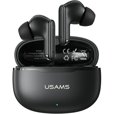 Inny producent Słuchawki TWS USAMS E05 Bluetooth 6.0 bezprzewodowe czarny Inny producent Słuchawki TWS USAMS E05 Bluetooth 6.0 bezprzewodowe czarny