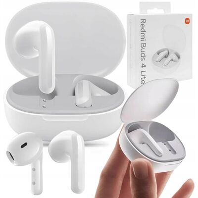 SŁUCHAWKI XIAOMI REDMI BUDS 4 LITE BEZPRZEWODOWE DOKANAŁOWE REDUKCJA SZUMÓW SŁUCHAWKI XIAOMI REDMI BUDS 4 LITE BEZPRZEWODOWE DOKANAŁOWE REDUKCJA SZUMÓW