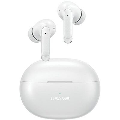 Słuchawki Bluetooth 5.3 TWS X-Don Series Dual mic ENC bezprzewodowe biały/white BHUXD02 (USAMS-XD18) Słuchawki Bluetooth 5.3 TWS X-Don Series Dual mic ENC bezprzewodowe biały/white BHUXD02 (USAMS-XD18)