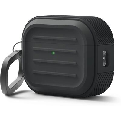 Wytrzymałe Etui Do Airpods Pro 3 Elago - Armor Hang Case, Czarne Wytrzymałe Etui Do Airpods Pro 3 Elago - Armor Hang Case, Czarne