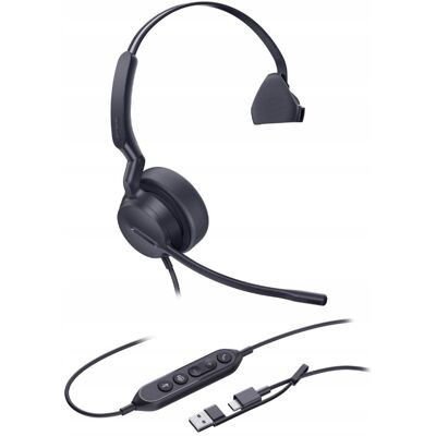 Inny producent Yealink Uh42 Dual Teams Zestaw Słuchawkowy Usb-C/a Inny producent Yealink Uh42 Dual Teams Zestaw Słuchawkowy Usb-C/a