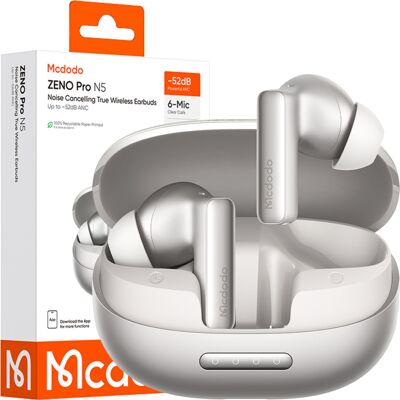 Mcdodo Słuchawki Bezprzewodowe Douszne Bluetooth Z Mikrofonem Etui Anc Enc Mcdodo Słuchawki Bezprzewodowe Douszne Bluetooth Z Mikrofonem Etui Anc Enc