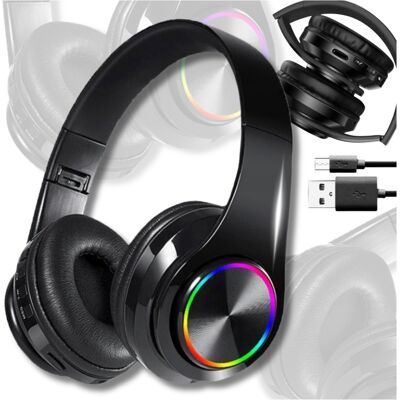 producent niezdefiniowany Słuchawki Bez Przewodowe Świecące Wokółuszne Dla Dzieci Do Laptopa Kartę Sd producent niezdefiniowany Słuchawki Bez Przewodowe Świecące Wokółuszne Dla Dzieci Do Laptopa Kartę Sd