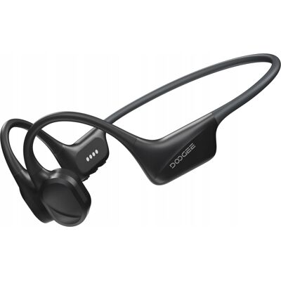Słuchawki Z Przewodnictwem Kostnym Doogee Bonebeat Swim Czarny Black Słuchawki Z Przewodnictwem Kostnym Doogee Bonebeat Swim Czarny Black