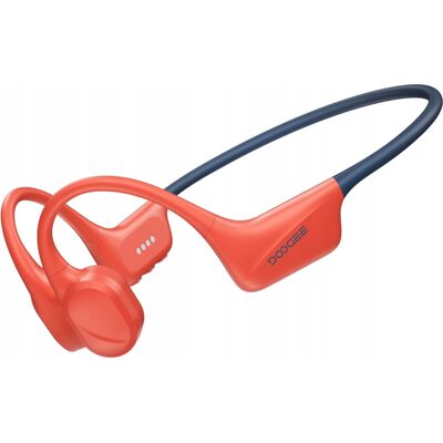Słuchawki Z Przewodnictwem Kostnym Doogee Bonebeat Swim Czerwony Red Słuchawki Z Przewodnictwem Kostnym Doogee Bonebeat Swim Czerwony Red