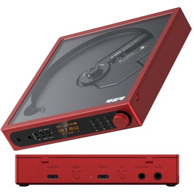 FiiO DM15 R2R Przenośny Odtwarzacz CD 24bit R2R z Bluetooth czerwony FiiO DM15 R2R Przenośny Odtwarzacz CD 24bit R2R z Bluetooth czerwony