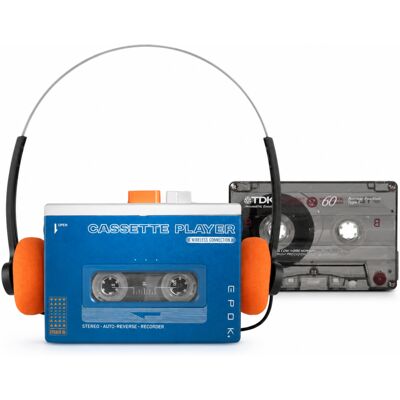 Bigben WALKMAN PRZENOŚNY ODTWARZACZ KASETOWY Replika Star-Lord Bluetooth Głośnik Retro Bigben WALKMAN PRZENOŚNY ODTWARZACZ KASETOWY Replika Star-Lord Bluetooth Głośnik Retro