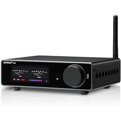 Inny producent Aiyima A80 Wzmacniacz Tpa3255d2/ess9038q2m Stereo Hifi 2.0 Pc-Usb 300w Inny producent Aiyima A80 Wzmacniacz Tpa3255d2/ess9038q2m Stereo Hifi 2.0 Pc-Usb 300w