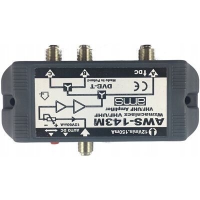 Inny producent Wzmacniacz Antenowy Aws-143m Ams Inny producent Wzmacniacz Antenowy Aws-143m Ams