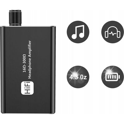 Inny producent Wzmacniacz Słuchawkowy Hi-Fi Aux 3,5mm Mini-Jack Inny producent Wzmacniacz Słuchawkowy Hi-Fi Aux 3,5mm Mini-Jack