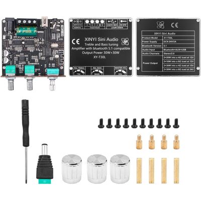 Inny producent Moduł Wzmacniacz 2x30w Stereo Bluetooth Regulacja Bas Soprany Mocny Inny producent Moduł Wzmacniacz 2x30w Stereo Bluetooth Regulacja Bas Soprany Mocny