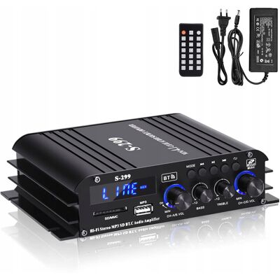 Inny producent S-299 4.1-Kanałowy Wzmacniacz Hifi, Rms 40 W X 4 + 50 W Max 800w L57 Inny producent S-299 4.1-Kanałowy Wzmacniacz Hifi, Rms 40 W X 4 + 50 W Max 800w L57