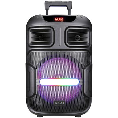 Akai ABTS-X5 FUSION — przenośny głośnik imprezowy 50W RGB + mikrofon Akai ABTS-X5 FUSION — przenośny głośnik imprezowy 50W RGB + mikrofon