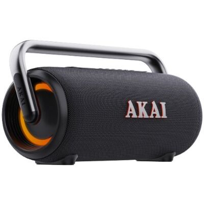 Akai Abtsw-75 – Przenośny Głośnik Bluetooth 60w, Ipx5, Tws, Led Akai Abtsw-75 – Przenośny Głośnik Bluetooth 60w, Ipx5, Tws, Led
