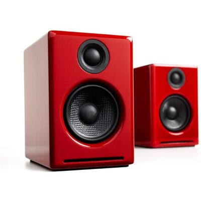 AUDIOENGINE A2+ Red zestaw stereo bluetooth aptX DAC USB czerwone AUDIOENGINE A2+ Red zestaw stereo bluetooth aptX DAC USB czerwone