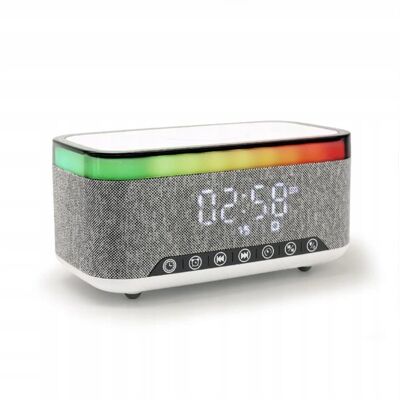Inny producent Bezprzewodowy Głośnik i Ładowarka Bluetooth, Z Oświetleniem LED, 10W, Inny producent Bezprzewodowy Głośnik i Ładowarka Bluetooth, Z Oświetleniem LED, 10W,
