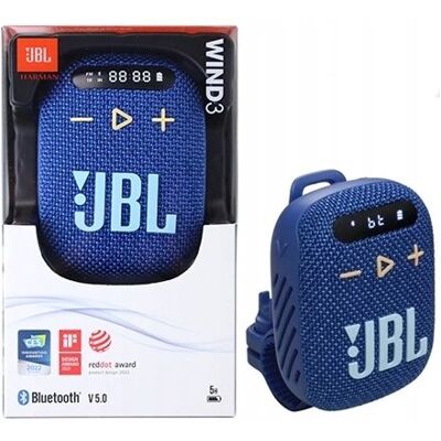 Głośnik Bluetooth JBL Wind 3 - Wodoodporny Przenośny Dźwięk Głośnik Bluetooth JBL Wind 3 - Wodoodporny Przenośny Dźwięk