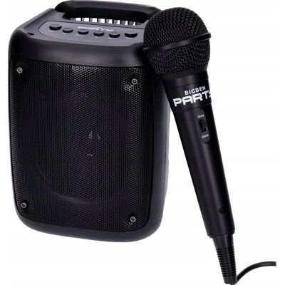 BIGBEN PARTY GŁOŚNIK + MICROFON ZESTAW DO KARAOKE KOLOR NA GŁOŚNIKACH BIGBEN PARTY GŁOŚNIK + MICROFON ZESTAW DO KARAOKE KOLOR NA GŁOŚNIKACH
