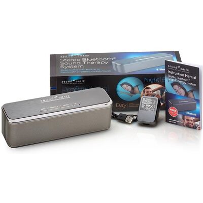 Sound Oasis BST- 400 Generator dźwięków, głośnik Bluetooth - stres, zmęczenie, bezsenność, szumy uszne Sound Oasis BST- 400 Generator dźwięków, głośnik Bluetooth - stres, zmęczenie, bezsenność, szumy uszne