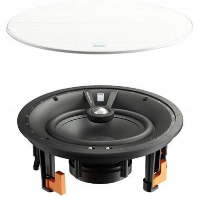 Dali Phantom E-80 Wkładany Głośnik sufitowy - 8-calowy Woofer, Biały Dali Phantom E-80 Wkładany Głośnik sufitowy - 8-calowy Woofer, Biały