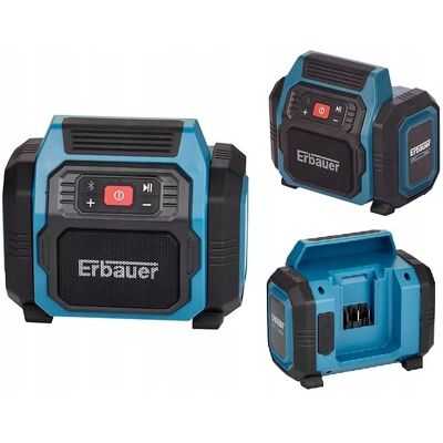 Inny producent ERBAUER GŁOŚNIK BLUETOOTH BEZPRZEWODOWY AKU 18V Inny producent ERBAUER GŁOŚNIK BLUETOOTH BEZPRZEWODOWY AKU 18V