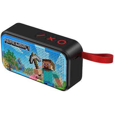 ERT Głośnik bezprzewodowy 3W Minecraft Steve ERT Głośnik bezprzewodowy 3W Minecraft Steve