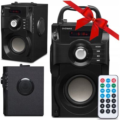 Inny producent GŁOŚNIK BEZPRZEWODOWY PRZENOŚNY Bluetooth USB SD AUX RADIO + PILOT Inny producent GŁOŚNIK BEZPRZEWODOWY PRZENOŚNY Bluetooth USB SD AUX RADIO + PILOT