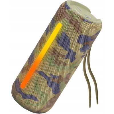 Inny producent Głośnik Bluetooth Bezprzewodowy 20W Rgb Wodoodporny Ipx5 Moro Military Led Inny producent Głośnik Bluetooth Bezprzewodowy 20W Rgb Wodoodporny Ipx5 Moro Military Led