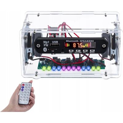 Inny producent GŁOŚNIK BLUETOOTH DIY DO SAMODZIELNEGO MONTAŻU RADIO FM LED PILOT Inny producent GŁOŚNIK BLUETOOTH DIY DO SAMODZIELNEGO MONTAŻU RADIO FM LED PILOT