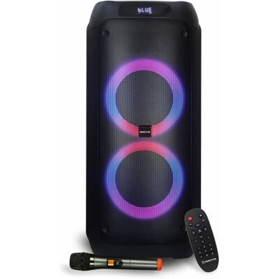 Głośnik Bluetooth Karaoke Power Audio Manta Attis 120W Głośnik Bluetooth Karaoke Power Audio Manta Attis 120W
