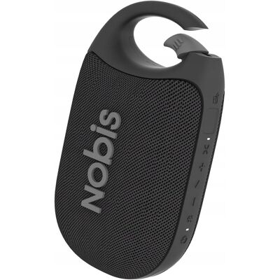 inna (Inny) Głośnik Bluetooth NOBIS Clip N1 IP68 24h Beat BT 5.3 stereo czarny inna (Inny) Głośnik Bluetooth NOBIS Clip N1 IP68 24h Beat BT 5.3 stereo czarny