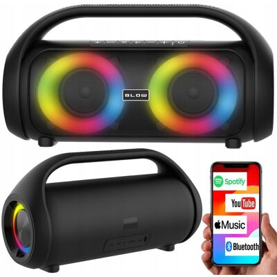Blow Głośnik Bluetooth Przenośny Bezprzewodowy Wodoodporny Ipx5 Radio Fm Usb Rgb Blow Głośnik Bluetooth Przenośny Bezprzewodowy Wodoodporny Ipx5 Radio Fm Usb Rgb